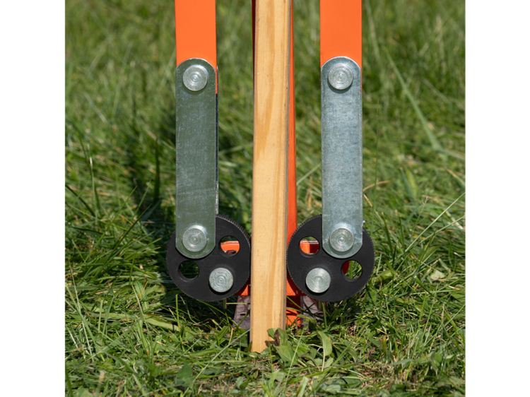 PostJak with Wood Stake Erosion Control Stake