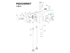 3200 Series O Ring Rebuild Kit - Titan Post Drivers